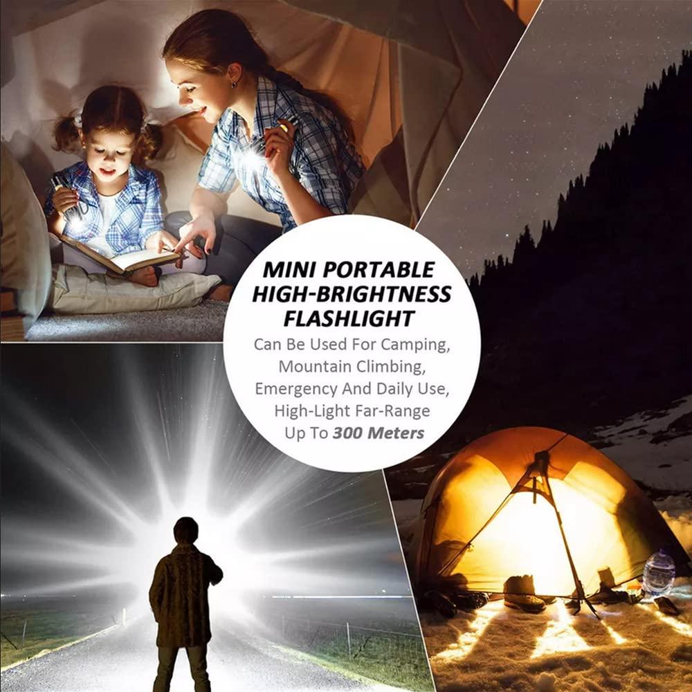 JTSN Mini USB Rechargeable Torch